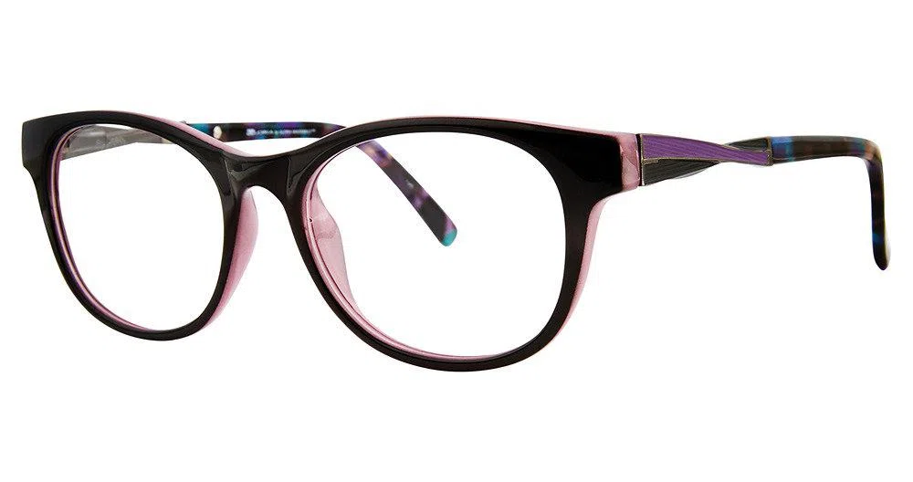 Gloria by Gloria Vanderbilt GbGV4055 Eyeglasses - Black - view 4